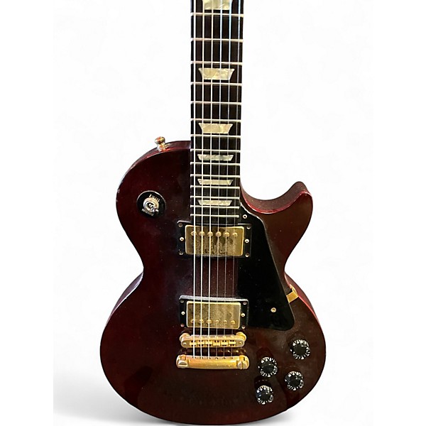 Vintage 1991 Gibson Les Paul Studio Wine Red Solid Body Electric Guitar