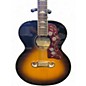 Used Epiphone J-200 EC STUDIO 2 Tone Sunburst 12 String Acoustic Guitar