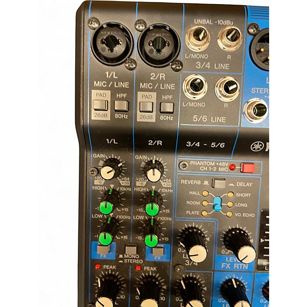 Used Yamaha MG06X Unpowered Mixer