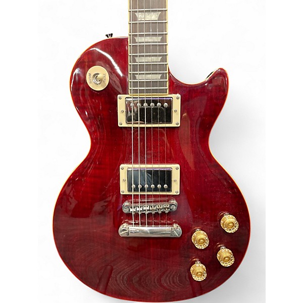 Used Epiphone les paul 1960 tribute plus Wine Red Solid Body Electric Guitar