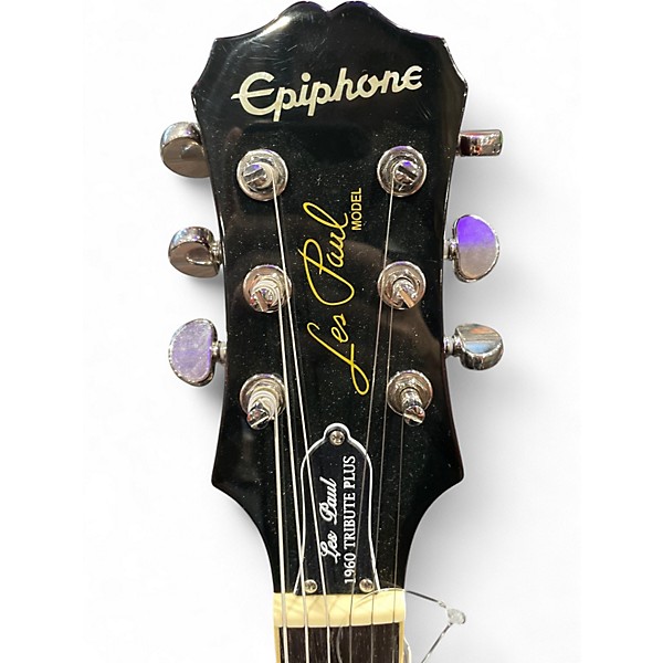 Used Epiphone les paul 1960 tribute plus Wine Red Solid Body Electric Guitar