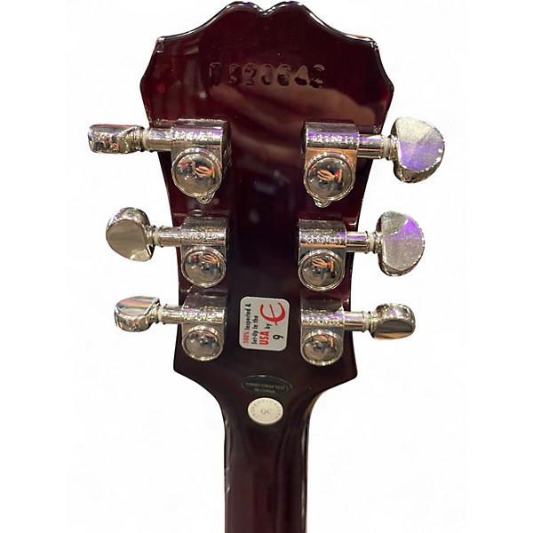 Used Epiphone les paul 1960 tribute plus Wine Red Solid Body Electric Guitar