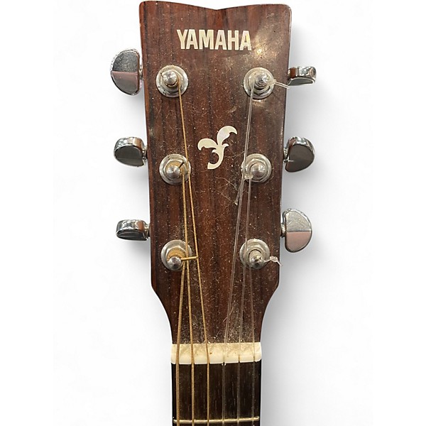 Used Yamaha FGX700SC Natural Acoustic Electric Guitar