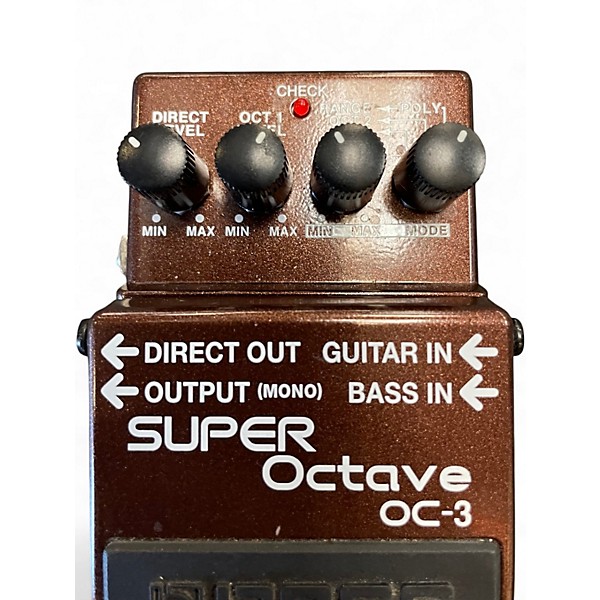 Used BOSS OC3 Super Octave Effect Pedal