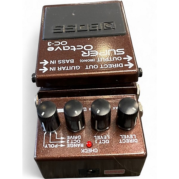 Used BOSS OC3 Super Octave Effect Pedal