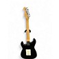 Used Squier Stratocaster Black Solid Body Electric Guitar
