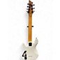 Used Schecter Guitar Research Demon 7 String Alpine White Solid Body Electric Guitar