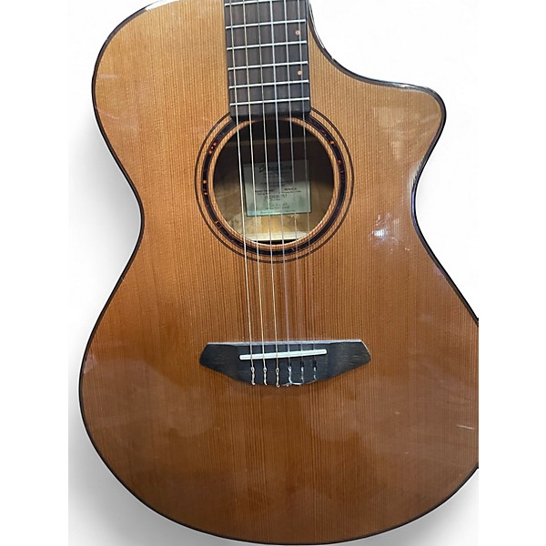 Used Breedlove Pursuit EX S Concert Nylon CE Natural Acoustic Guitar