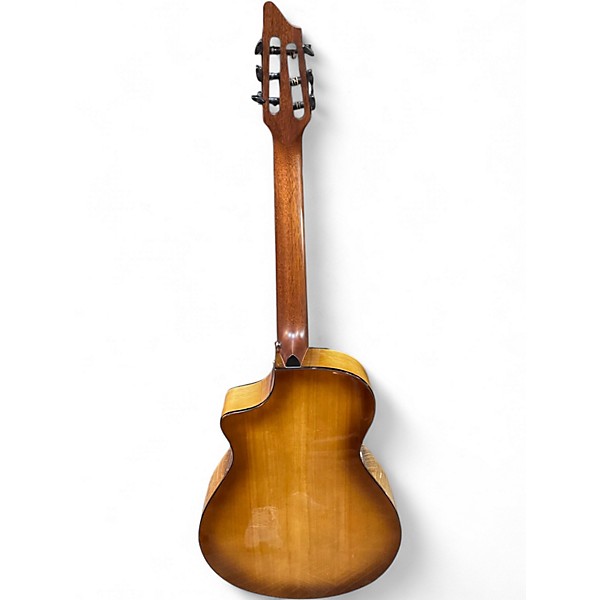 Used Breedlove Pursuit EX S Concert Nylon CE Natural Acoustic Guitar