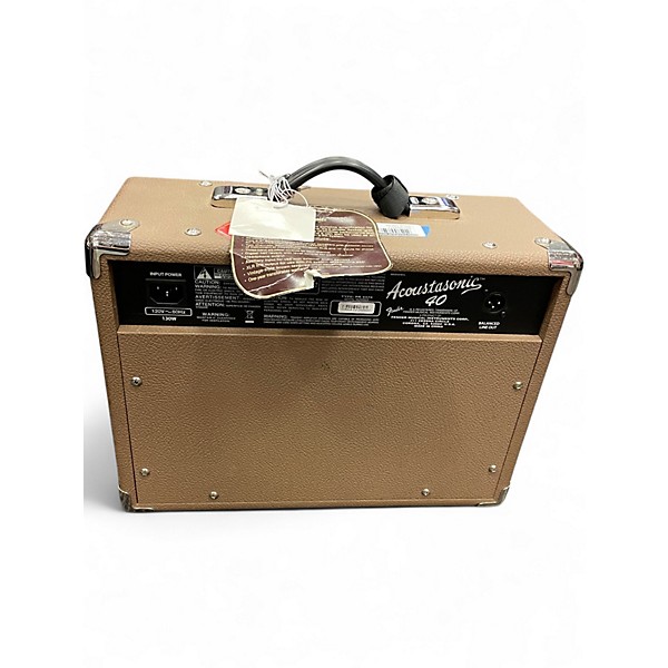 Used Fender ACOUSTASONIC 40 Acoustic Guitar Combo Amp