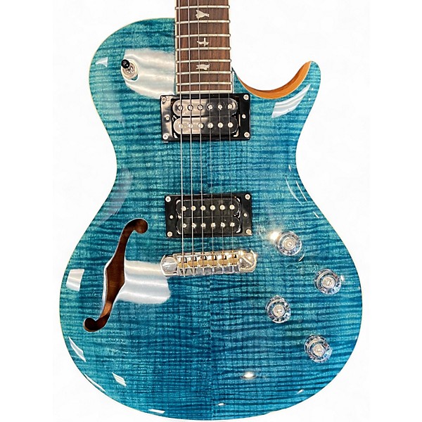Used PRS Zach Myers Signature SE Blue Solid Body Electric Guitar