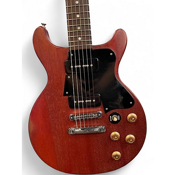 Used 2005 Gibson Les Paul Faded Double Cut Worn Cherry Solid Body Electric Guitar