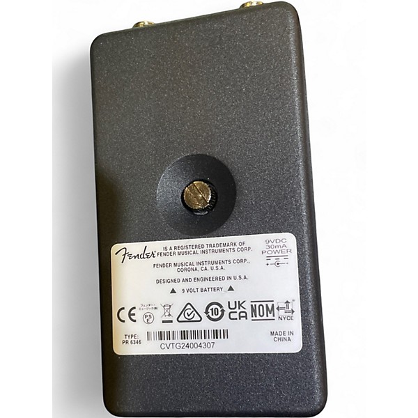 Used Fender Waylon Jennings Phaser Effect Pedal