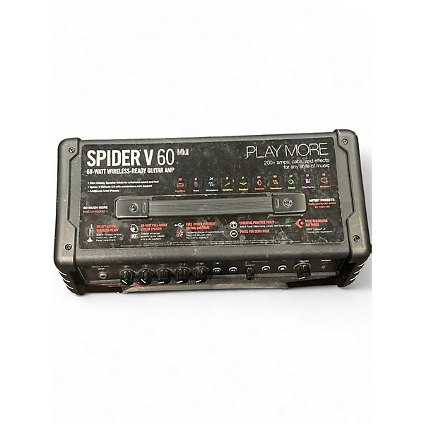 Used Line 6 Spider V 60 MKII Guitar Combo Amp