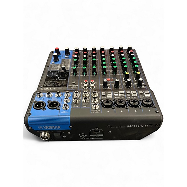 Used Yamaha MG10XU 10 Channel Mixer with Effects Unpowered Mixer