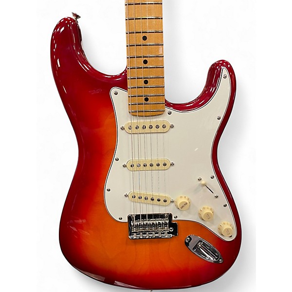 Used Fender STRATOCASTER CHAMBERED Cherry Sunburst Solid Body Electric Guitar