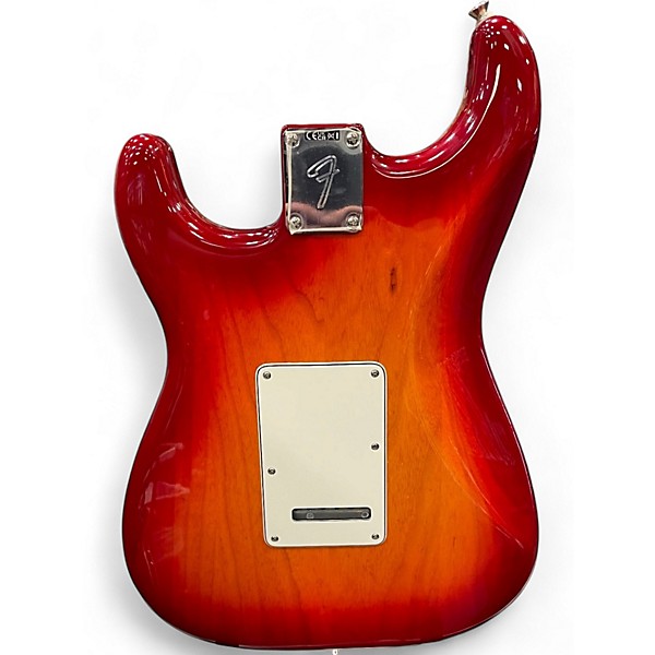 Used Fender STRATOCASTER CHAMBERED Cherry Sunburst Solid Body Electric Guitar