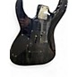 Used ESP LTD M100FM Trans Charcoal Solid Body Electric Guitar