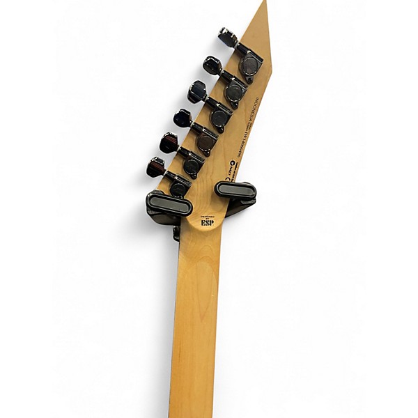 Used ESP LTD M100FM Trans Charcoal Solid Body Electric Guitar