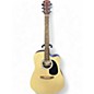 Used Fender FA25CE Natural Acoustic Electric Guitar thumbnail