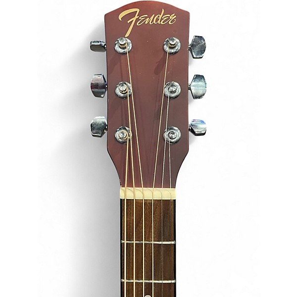 Used Fender FA25CE Natural Acoustic Electric Guitar