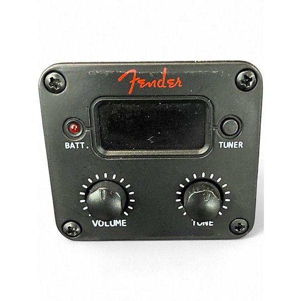 Used Fender FA25CE Natural Acoustic Electric Guitar