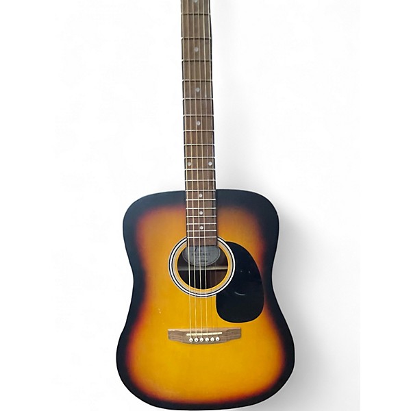 Used Fender FA25 2 Color Sunburst Acoustic Guitar