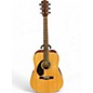 Used Fender CD60SLH Natural Acoustic Guitar thumbnail