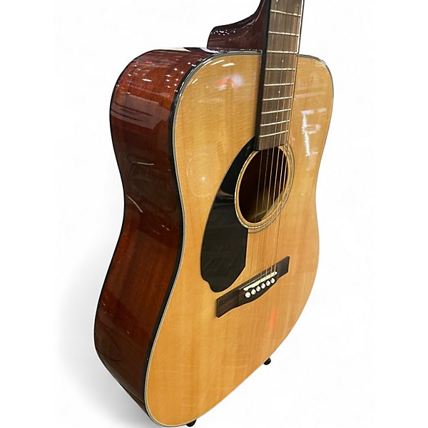 Used Fender CD60SLH Natural Acoustic Guitar