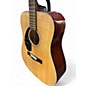 Used Fender CD60SLH Natural Acoustic Guitar