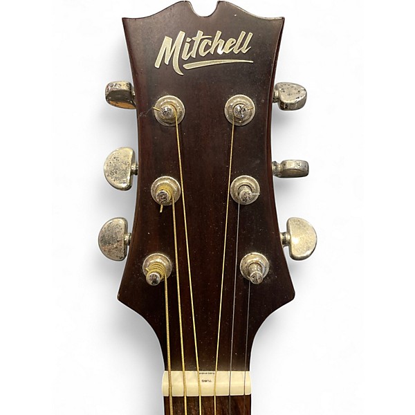 Used Mitchell T333E Mahogany Acoustic Electric Guitar