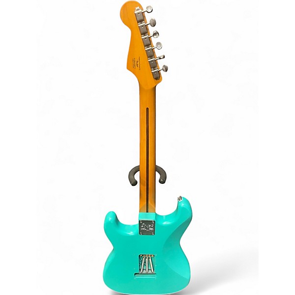 Used Squier 40TH ANNIVERSARY STRATOCASTER Seafoam Green Solid Body Electric Guitar