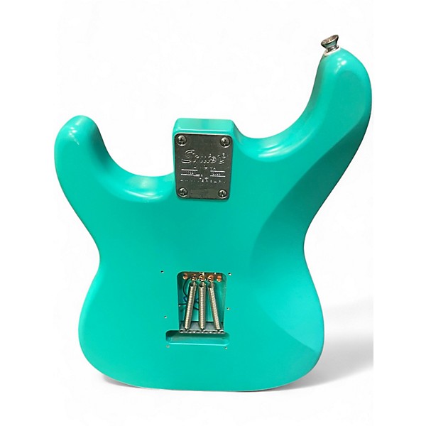 Used Squier 40TH ANNIVERSARY STRATOCASTER Seafoam Green Solid Body Electric Guitar