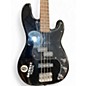 Used Squier Affinity Precision Bass Black Electric Bass Guitar