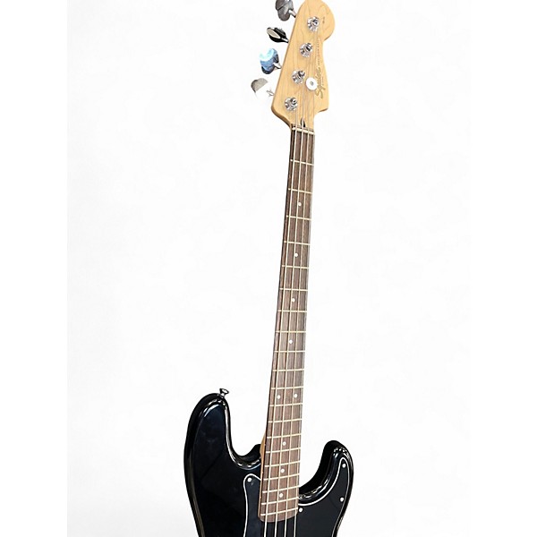 Used Squier Affinity Precision Bass Black Electric Bass Guitar