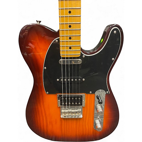 Used Fender Modern Player Telecaster Plus Tobacco Burst Solid Body Electric Guitar