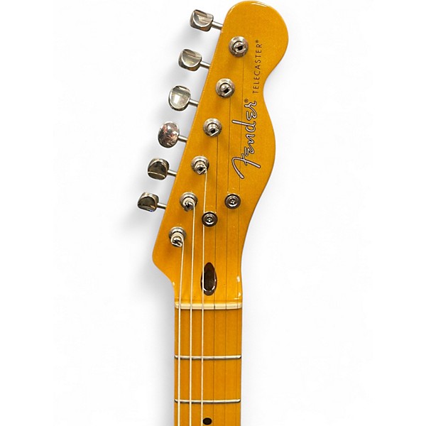 Used Fender Modern Player Telecaster Plus Tobacco Burst Solid Body Electric Guitar