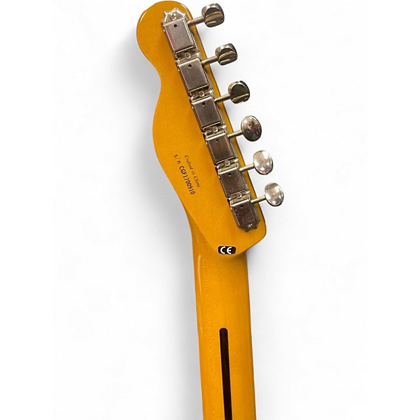 Used Fender Modern Player Telecaster Plus Tobacco Burst Solid Body Electric Guitar