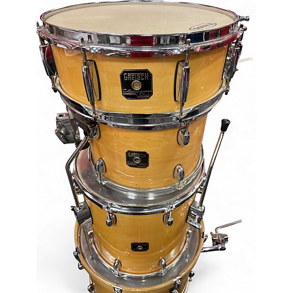 Used Gretsch Drums 4 Piece Catalina Club Series Natural Drum Kit