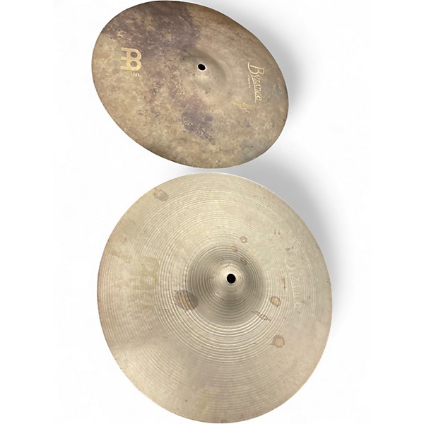 Used MEINL 14in Byzance Vintage Sand Hi Hat Pair Cymbal