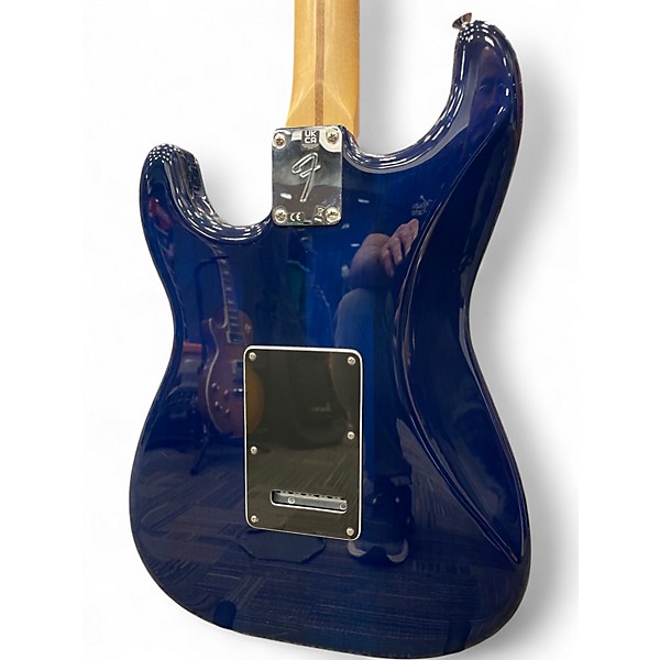 Used Fender Player Stratocaster HSS Blue Burst Solid Body Electric Guitar