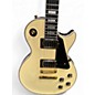 Used Epiphone LES PAUL CUSTOM BLACKBACK Antique Ivory Solid Body Electric Guitar
