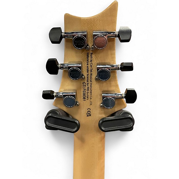 Used PRS SE Custom 24 Turquoise Solid Body Electric Guitar