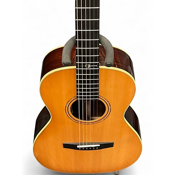 Used Alvarez LP70e Natural Acoustic Electric Guitar