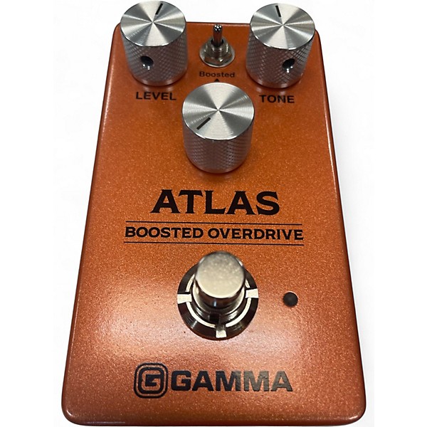 Used GAMMA Atlas Boosted Overdrive Effect Pedal