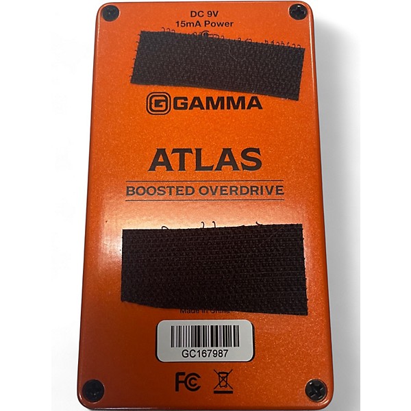 Used GAMMA Atlas Boosted Overdrive Effect Pedal