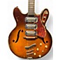 Vintage 1960s Harmony H77 Honey Burst Hollow Body Electric Guitar