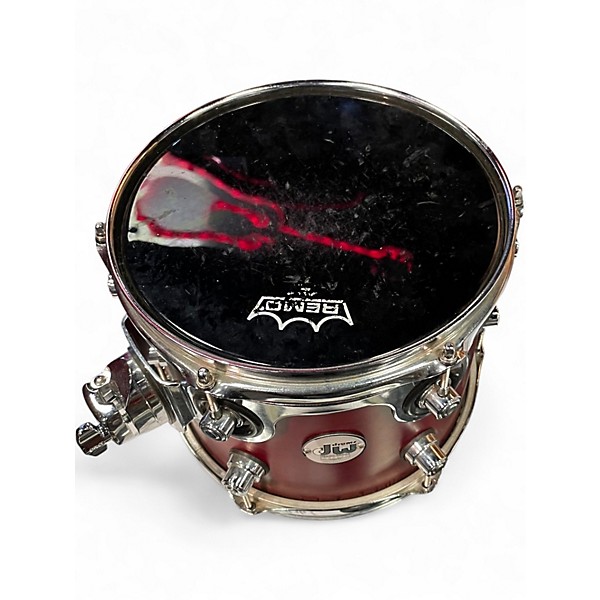Used DW 4 Piece Design Series CHERRY STAIN Drum Kit