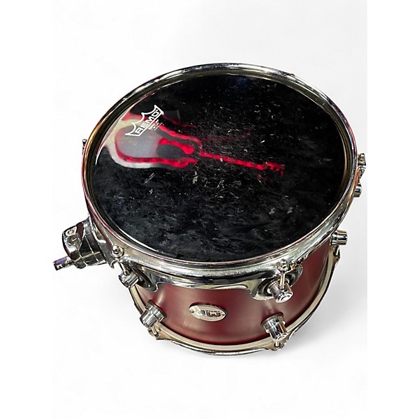 Used DW 4 Piece Design Series CHERRY STAIN Drum Kit
