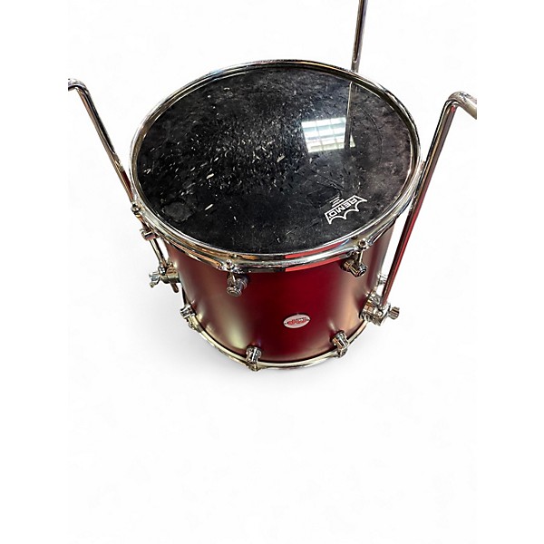 Used DW 4 Piece Design Series CHERRY STAIN Drum Kit